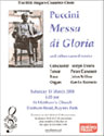 Puccini Mesa di Gloria