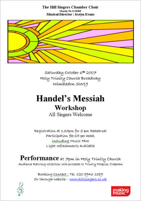 Handel's Messiah workshop