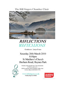 Reflections Saturday 20th March 2010